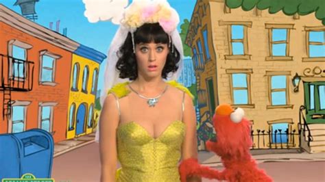 Katy Perrys Cleavage Banned From Sesame Street
