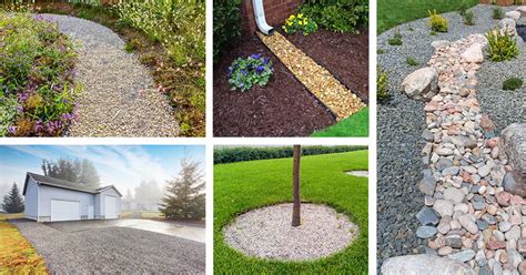 28 Pea Gravel Backyard And Front Yard Landscaping Ideas