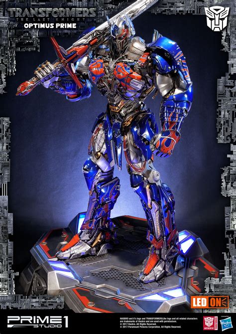 I hold that man close to my spark. Transformers The Last Knight Optimus Prime Statue by Prime ...