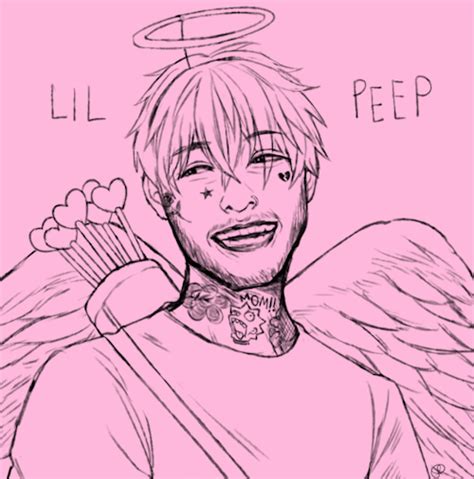 This Has To Be The Best Drawing Of Lil Peep Ive Ever Seen Rlilpeep