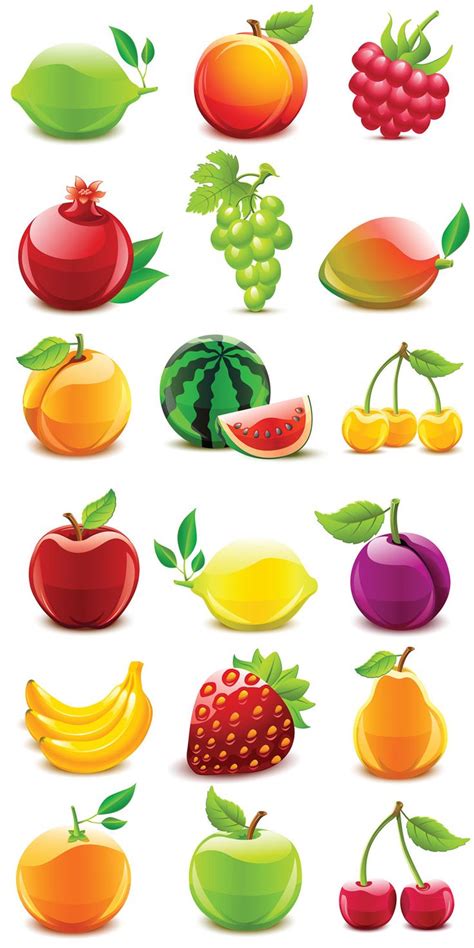 Fruit Vector Icons Fruit Vector Fruit Icons Fruit