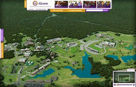 Alcorn State University Virtual Tour And Interactive Campus Map Project