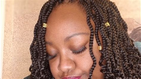 Lulutress Kinky Twist Crochet Hair Install Youtube