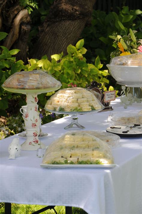 Food Table Tea Party Bridal Shower Alice In Wonderland Tea Party