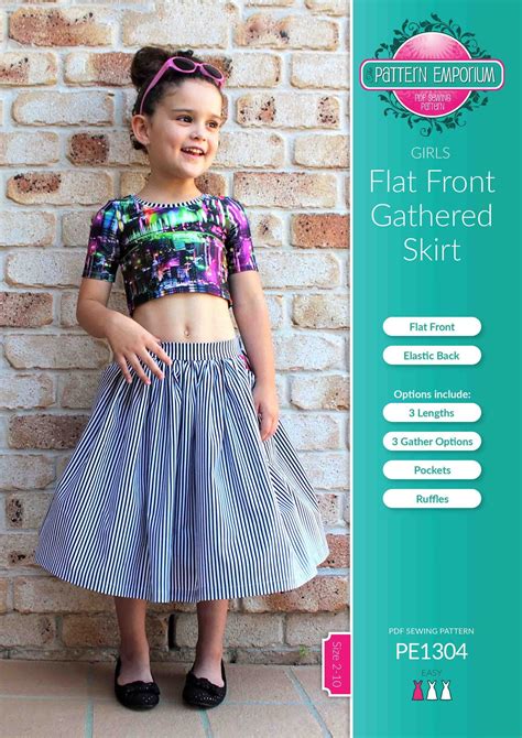 Gathered Skirt (Girls) | Girl skirt, Gathered skirt, Skirts