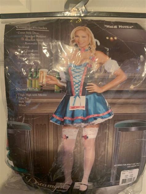 New Dreamgirl Heidi Hottie Costume Beer Wench Oktoberfest Adult Plus Size 1x 2x Ebay