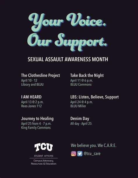 survivors of domestic sexual violence encouraged to share their stories tcu 360