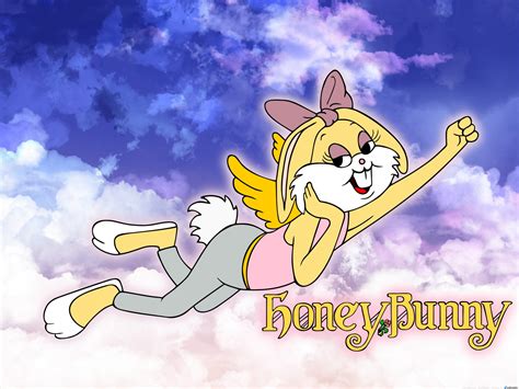 Online, the image has been used as a reaction, commonly paired with the caption no. Honey Bunny angel by Ivellios1988 on DeviantArt