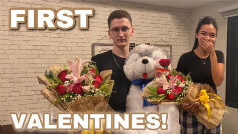 Our First Valentines Together May Pa Surprise Filipina Belgian