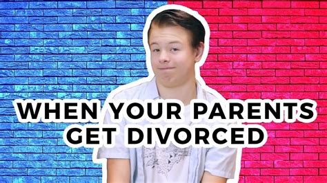 When Your Parents Get Divorced 😢 Youtube