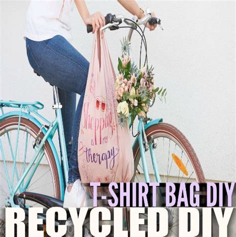 Recycled T Shirt Bags No Sewing Diy Social Distancing Project Free