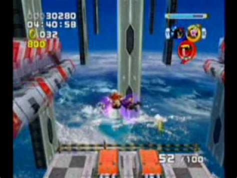 Sonic Heroes Egg Fleet Team Dark Extra Mission Speed Run In Youtube
