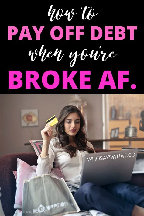 Maybe you would like to learn more about one of these? How To Quickly Pay Off Credit Card Debt When You Have No Money - Wh | Paying off credit cards ...