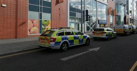 Live Nottingham Car Park Cordoned Off By Police After Woman Dies In