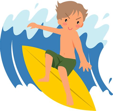 Surfer Is Surfing Clipart Free Download Transparent Png Creazilla