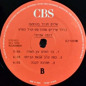 תמיכה באפליקציה לשליטה על מקרן הקול לשיתוף תוכן. סטריאו ומונו, אתר הדיסקוגרפיה של המוסיקה הישראלית