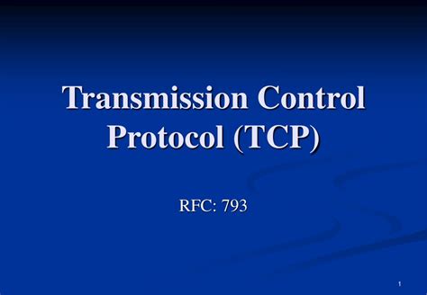 Ppt Transmission Control Protocol Tcp Powerpoint Presentation Free