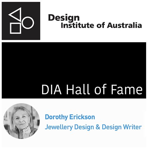 Dorothy Erickson Design Institute Of Australia Hall Of Fame
