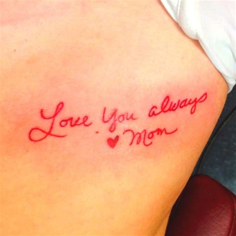 ♡beauty And Style♡ Mom Tattoos Writing Tattoos Tattoos For Daughters
