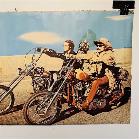 Original Vintage 1969 Easy Rider Poster Personality Posters Etsy