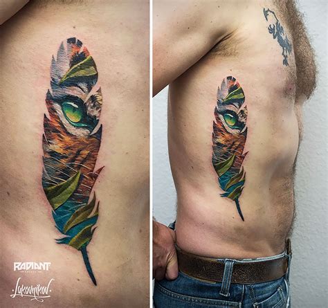 Double exposure photography is not a new thing (see here and here) but what about double exposure tattoos? Double Exposure Tattoos by Ukrainian Artist Andrey Lukovnikov | Bored Panda
