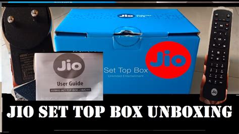 Jio Set Top Box Unboxing Jio Dth 6 மாதங்கள் இலவசம் Reliance Jio Dth