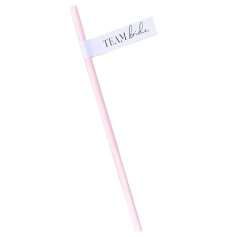 Future Mrs Team Bride Hen Party Paper Straws Amscan Asia Pacific