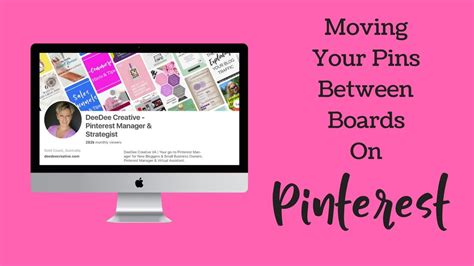 How To Move Your Pins From One Board To Another On Pinterest Youtube