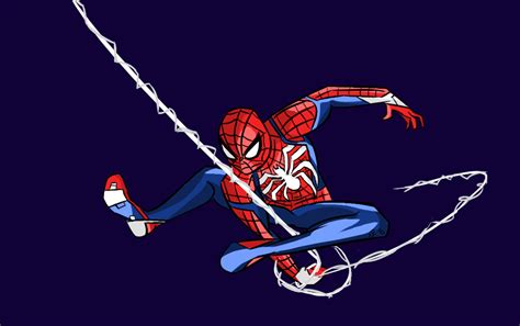 Spider Man Ps4 By Laureallis On Newgrounds