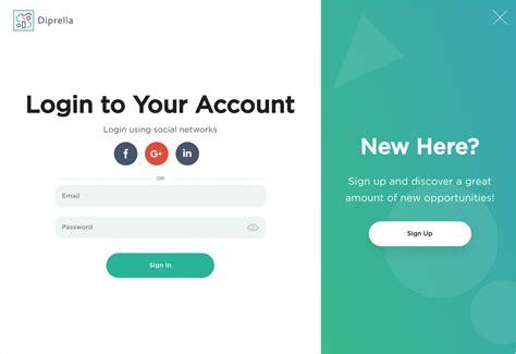 9 Inspiring Login Forms With Awesome Ux Justinmind Lo