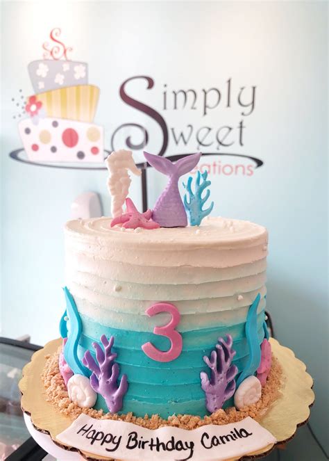 mermaid cake simply sweet creations flickr