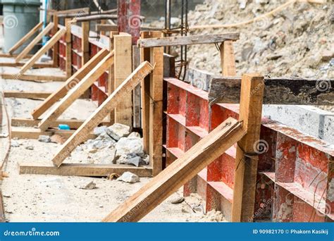A Small Construction Site Stock Photo Image Of House 90982170