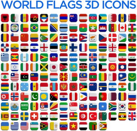 Flags Vector Of The World Stock Vector Illustration Of Diagonal 53299785