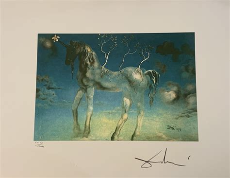 Sold Price Salvador Dali Signed Numbered Lithograph January PM EST