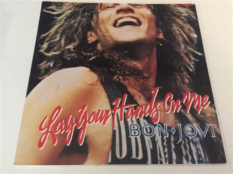 Bon Jovi Lay Your Hands On Me 1989 Vinyl Discogs