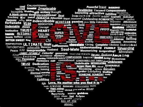 Just to name a few: Love Definition With Images - The WoW Style