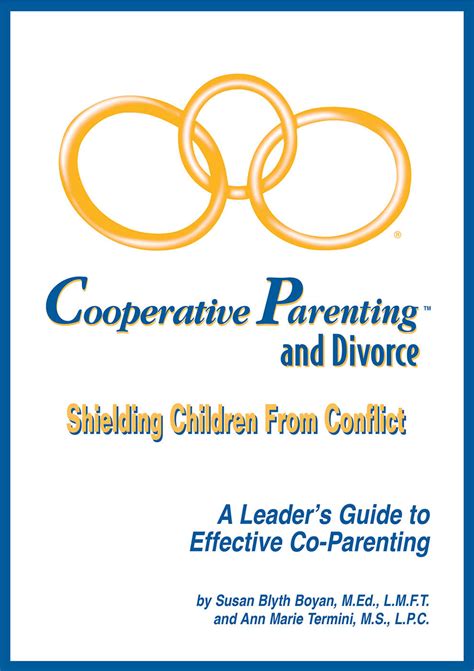 Cooperative Parenting and Divorce - Active Parenting