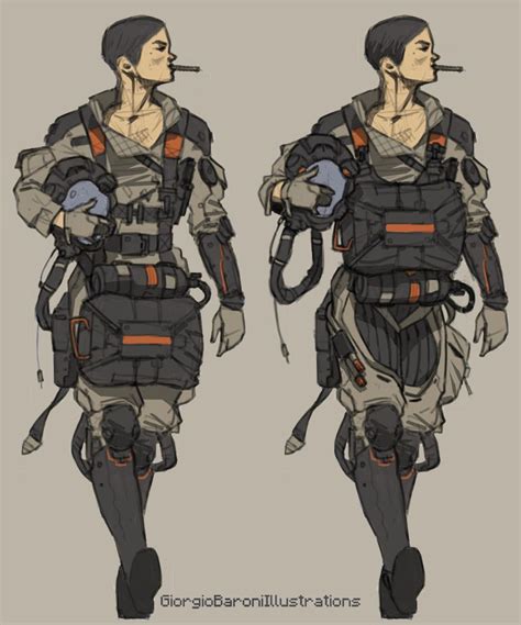 Artstation Aviator Giorgio Baroni Concept Art Characters Character Sketches Character Design