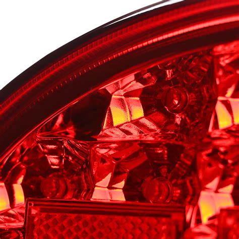 For 1997 2004 Chevy Corvette C5 Replacement Red Led Tail Brake Lights