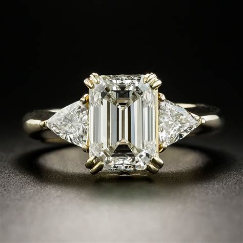 301 Carat Emerald Cut Diamond Engagement Ring Gia N Si1