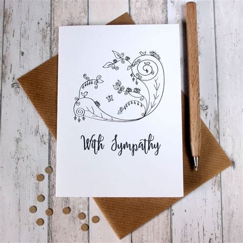 We did not find results for: With Sympathy, Bereavement Card, Condolence By Little Silverleaf | notonthehighstreet.com
