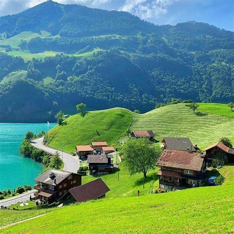 A Peaceful Village In Switzerland Cool Places To Visit Beautiful