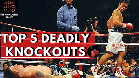 Top 5 Deadly Knockouts In Boxing History Youtube