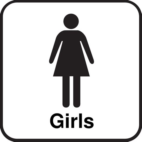 Boys And Girls Bathroom Signs Clipart Best