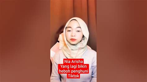 Video Viral Tiktokers Cantik Nia Arisha Yang Bikin Heboh Penghuni Tiktok Youtube
