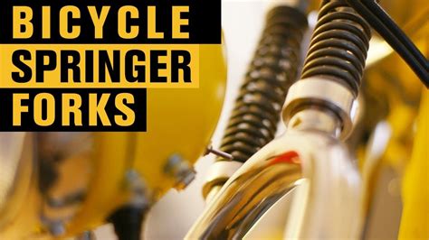 How Do Bicycle Springer Forks Work Bicycle Post