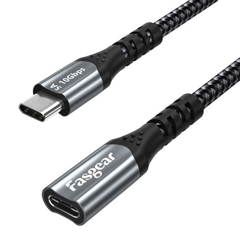 Us 999 Fasgear Usb C Extension Cable 10gbps Usb 31 Gen 2 4k60hz