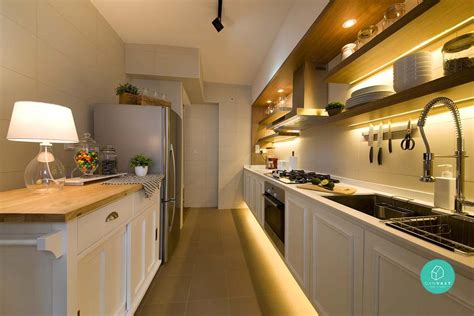What can you do with an hdb bto open kitchen concept? 10 Hottest HDB Kitchen Makeovers | Qanvast