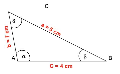 Teorema Del Coseno ¿qué Es Resolución Y Ejercicio