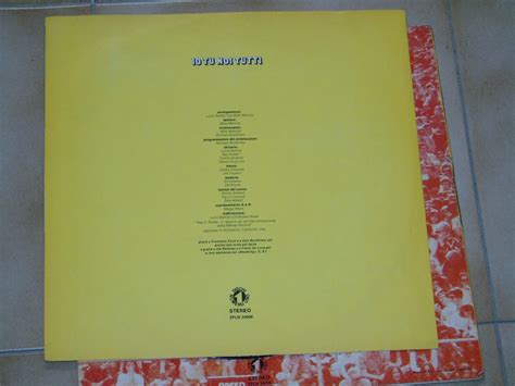 LUCIO BATTISTI " IO TU NOI TUTTI " LP 1977 | eBay